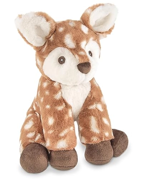 Bearington Baby Willow Plush Fawn Stuffed Animal, 9 inches