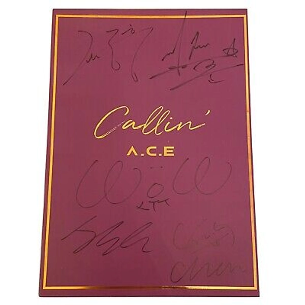 [A.C.E] Callin’ — ORIGINAL MAKESTAR SIGNED KPOP ALBUM (SUPER RARE!)  | eBay