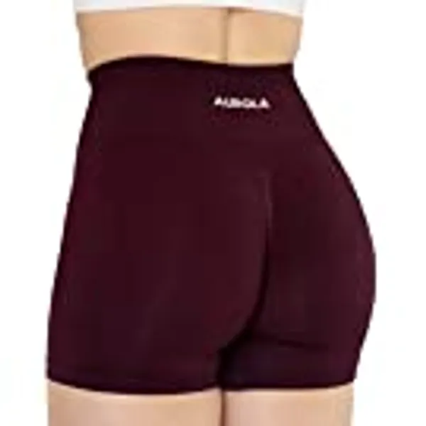 AUROLA Intensify Workout Shorts for Women Seamless Scrunch Short Gym Yoga Running Sport Active Exercise Fitness Shorts