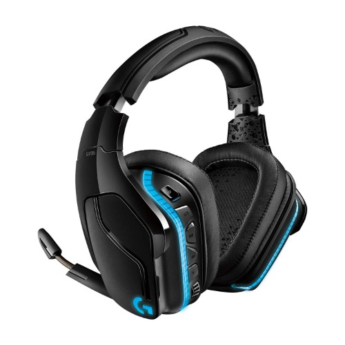 Logitech G935 Wireless DTS:X 7.1 Surround Sound LIGHTSYNC RGB PC Gaming Headset - Black/Blue - G935 Only