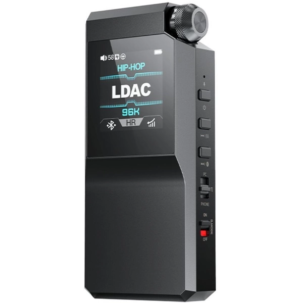 FiiO BTR17 MQA Wireless Bluetooth Portable Headphone Amplifier & USB DAC with Mic - Black