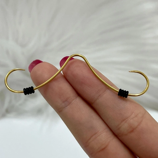 Mustache Septum Nose Ring