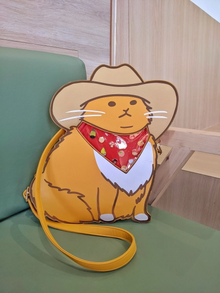 Cowboy Cat Ita Bag - Purse and Backpack