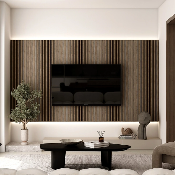 Acoustic SlimWide Slat Panel