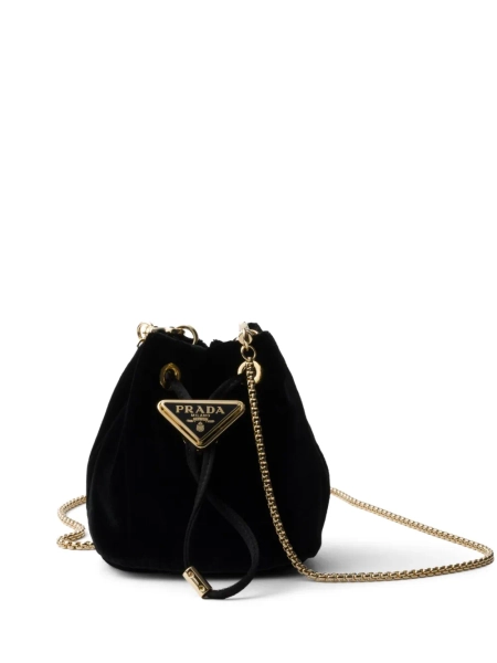 PRADA velvet mini bag