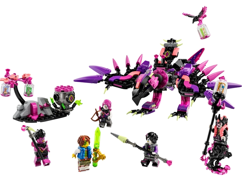 The Never Witch's Nightmare Creatures 71483 | LEGO® DREAMZzz™