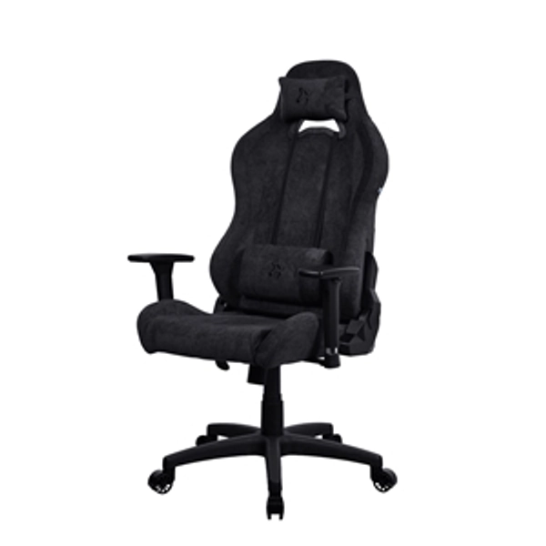 Arozzi Torretta Soft Fabric, kangasverhoiltu pelituoli, Pure Black - 219,00€