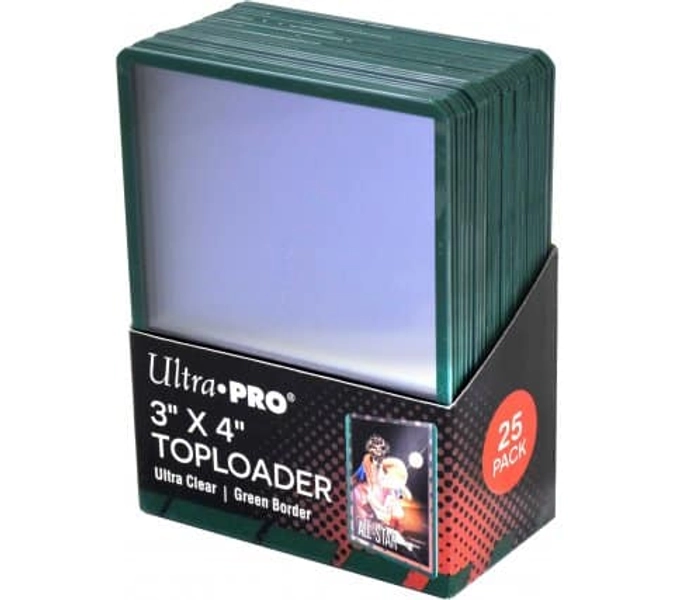 Ultra Pro Regular Toploaders (25) 3" X 4" | BES CARDS