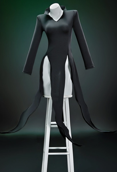 OPM Tornado of Terror Black Dress Cosplay Costume