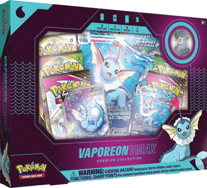 Pokemon TCG: Vaporeon Vmax Box