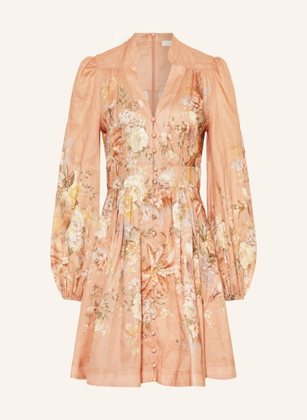 ZIMMERMANN Cocktailkleid TALLOW aus Leinen