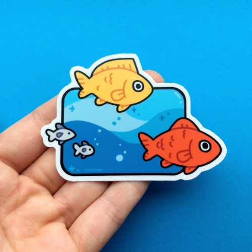 Goldfish Sticker | Default Title
