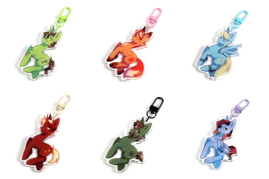 BTD/TPOF Pony Charms