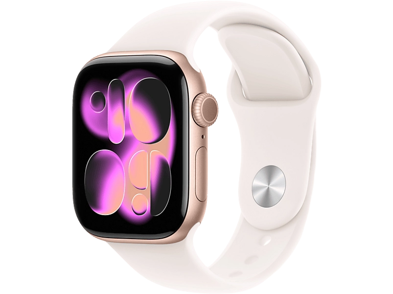 APPLE Watch Series 11 GPS - 42mm Aluminium Case | Light Blush Sport Band S/M Smartwatch Rose Gold kopen? | MediaMarkt