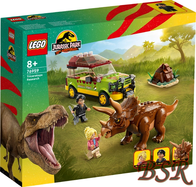 LEGO® Jurassic Park Triceratops Research