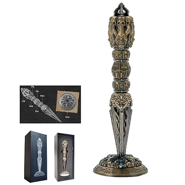 2024 Unique Dice, 7-in-1 Wand Dice, Dice Spinner | Numbers Inspired by The Magic Wand | Balanced and Fair | Made from Zinc Alloy