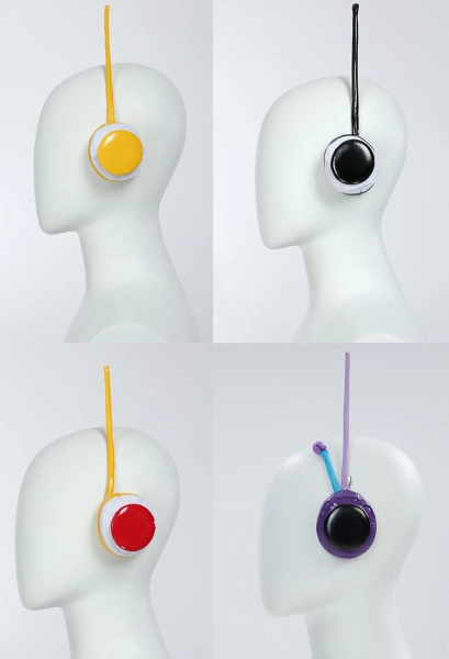 OP Robin Lilith Luffy Cosplay Accessory Leather Headphone Decoration