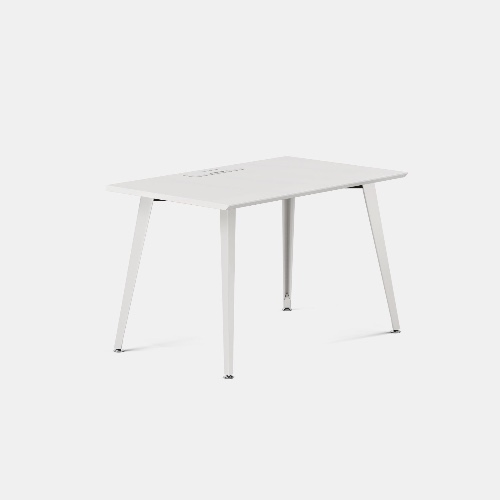 Office Desk - White / Powder White / 48 inches x 24 inches