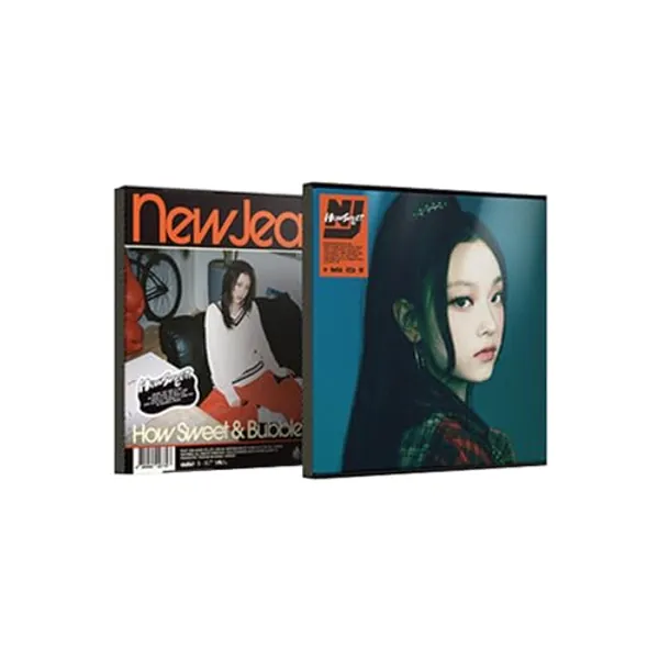 Generic NEWJEANS - [HOW SWEET] STANDARD ALBUM VER. (version selectable) + seller gift (HAERIN), Black, ADR0387