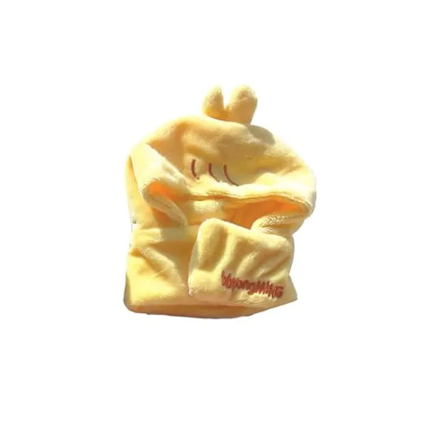 FATKAKI ATEEZ Lightstick Cover Plush ANITEEZ Cartoon Shape Light Stick Covers Glow Sticks Decorative (Mingi)