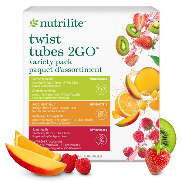 Nutrilite™ Twist Tubes 2GO Variety Pack