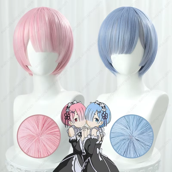 Rem Cosplay Wig