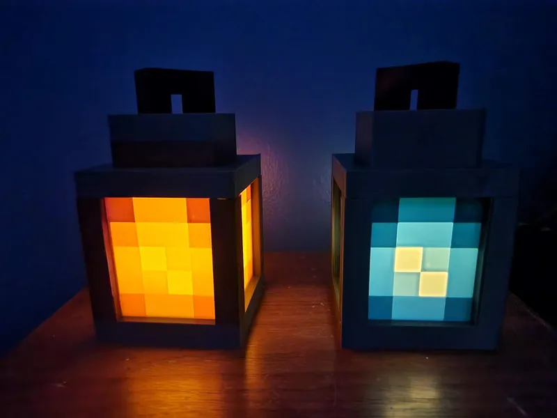 Minecraft Lantern or Soul Lantern - Minecraft themed decor and gift