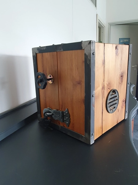 Humiliation Box, Smother Box, Skull Box, BDSM, Dungeon Sex Toy