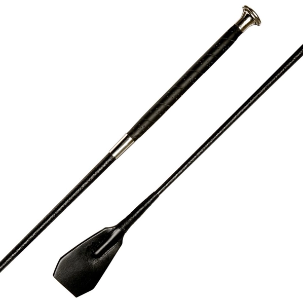 Reitstock mit Leder-Haftgriff