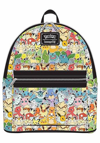 Loungefly Pokemon Ombre Womens Double Strap Shoulder Bag Purse