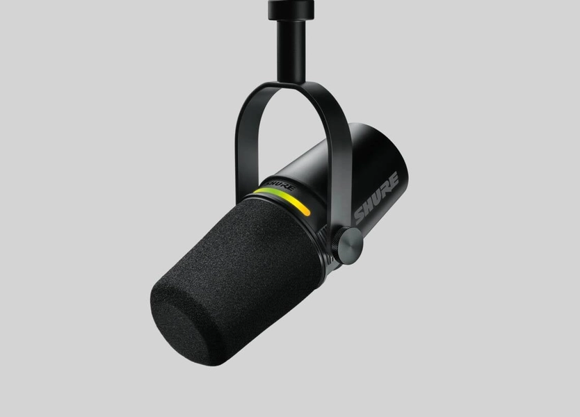 Shure MV7+ with Boom