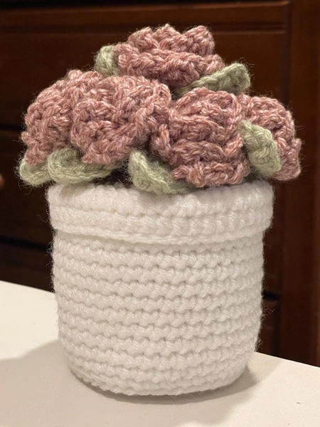Crochet Rose Bouquet