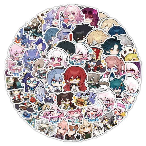 Cute Honkai Star Rail Stickers