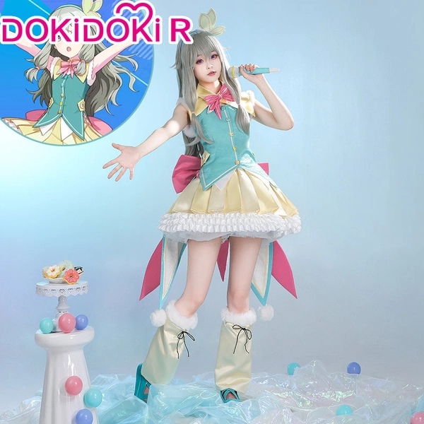 【Size S-3XL】DokiDoki-R Game Project Sekai Colorful Stage! Cosplay Kusanagi Nene Costume PJSK