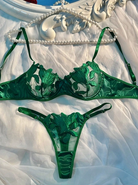 2 pezzi Set di lingerie 