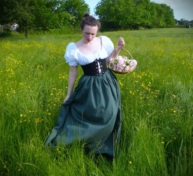 Floor Length Skirt Plain 100% Linen Fabric Medieval Renaissance Skirt Larping Hobbit Costume Historical Dress Up - Etsy UK