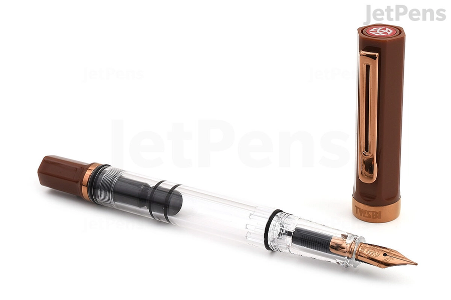 TWSBI ECO Espresso Bronze Fountain Pen - Extra Fine