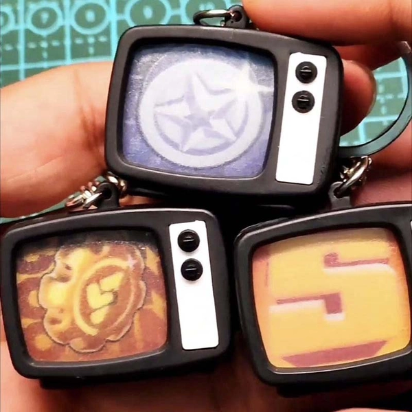 ZZZ TV Keychain Zenless Zone Zero