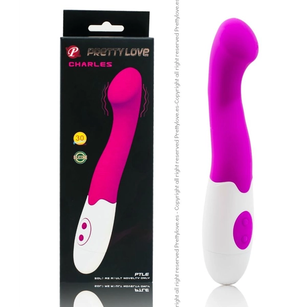 PRETTY LOVE FLIRTATION - CHARLES VIBRATOR PURPLE