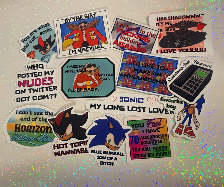 Fandub Sticker Set