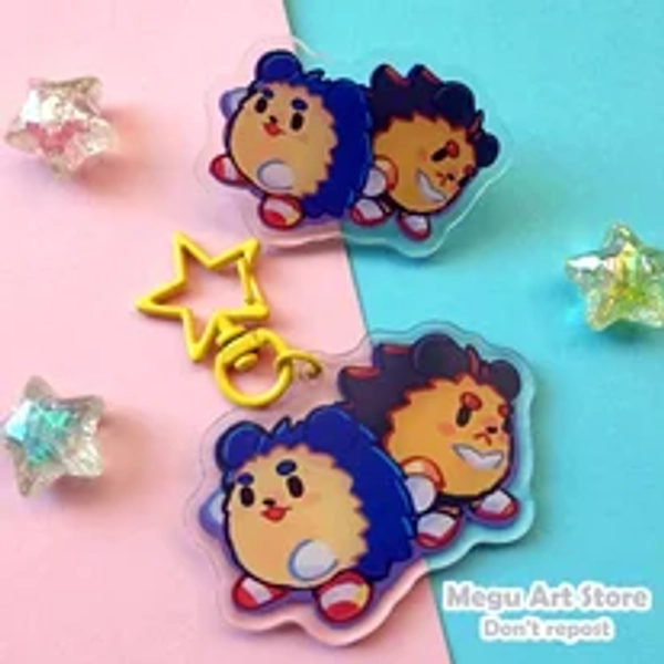 Live and learn pin + keychain