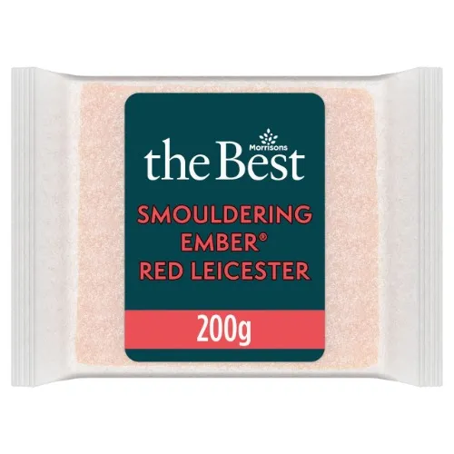 Morrisons The Best Smouldering Ember Smoked Red Leicester | Morrisons