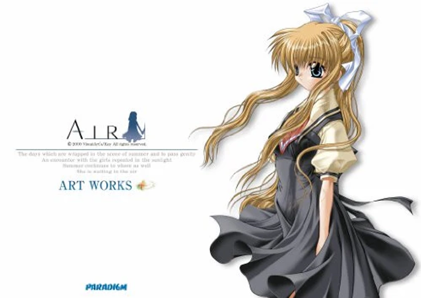 Air Art Works Illustration Art Book - Pre Owned