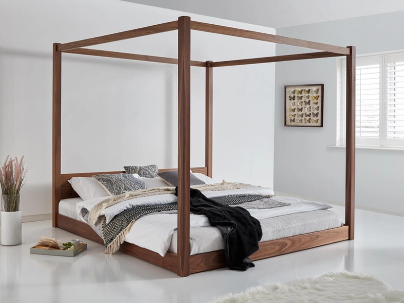 Low Four Poster Bed