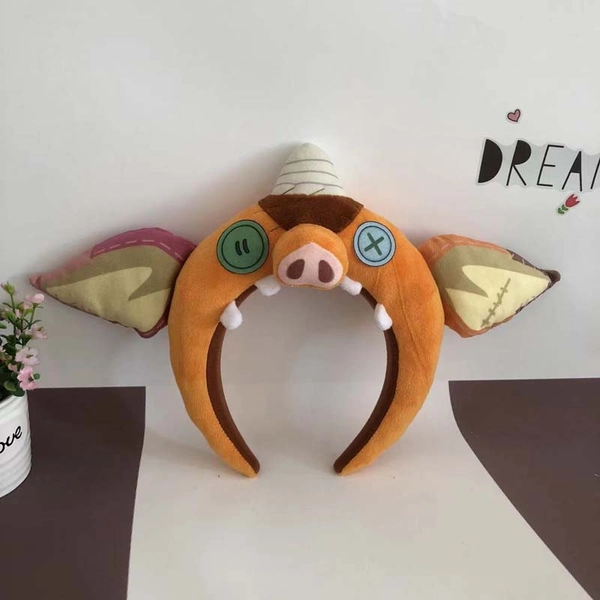 Bokoblin Hairband Zelda Cosplay Headwear BOTW Accessories TOTK Plush