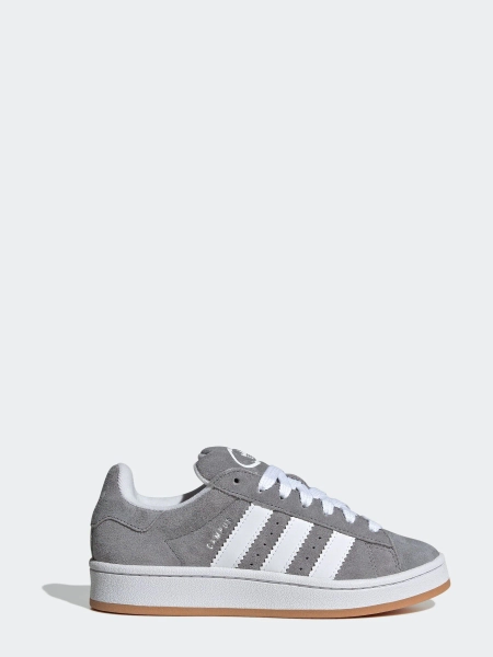 adidas Originals Grey/White Campus 00s Lace Junior Trainers