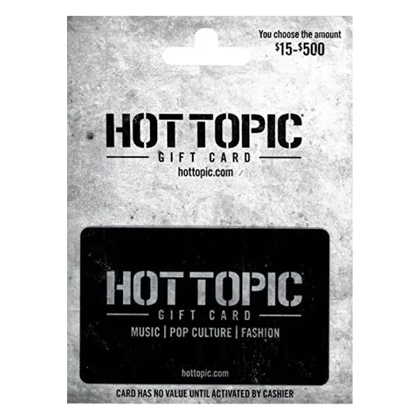 
                            Hot Topic Gift Card
                        