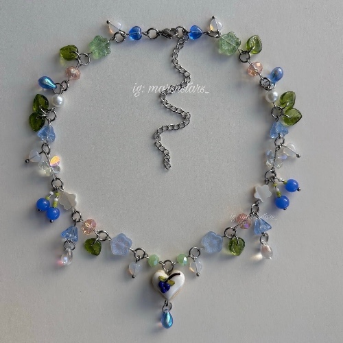 Blueberry Pie Necklace | Default Title