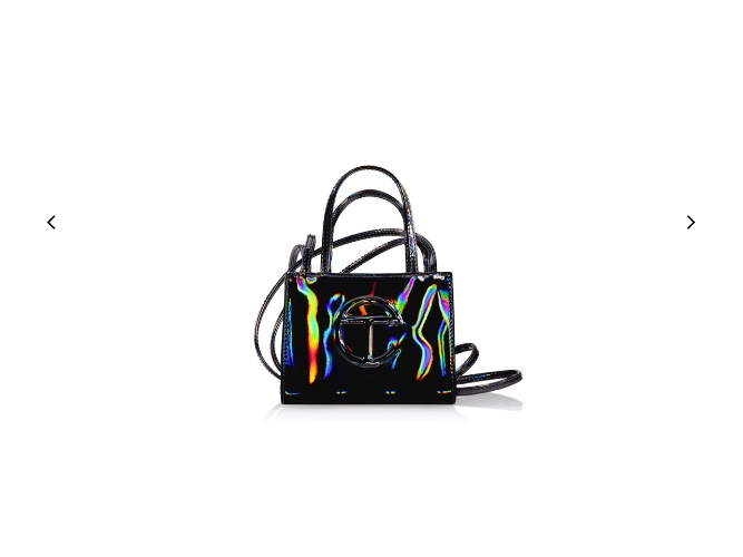Small Shopping Bag - Black Rainbow – shop.telfar