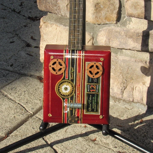 Guitar Cigar Box 3 String Unique and Playable Electric